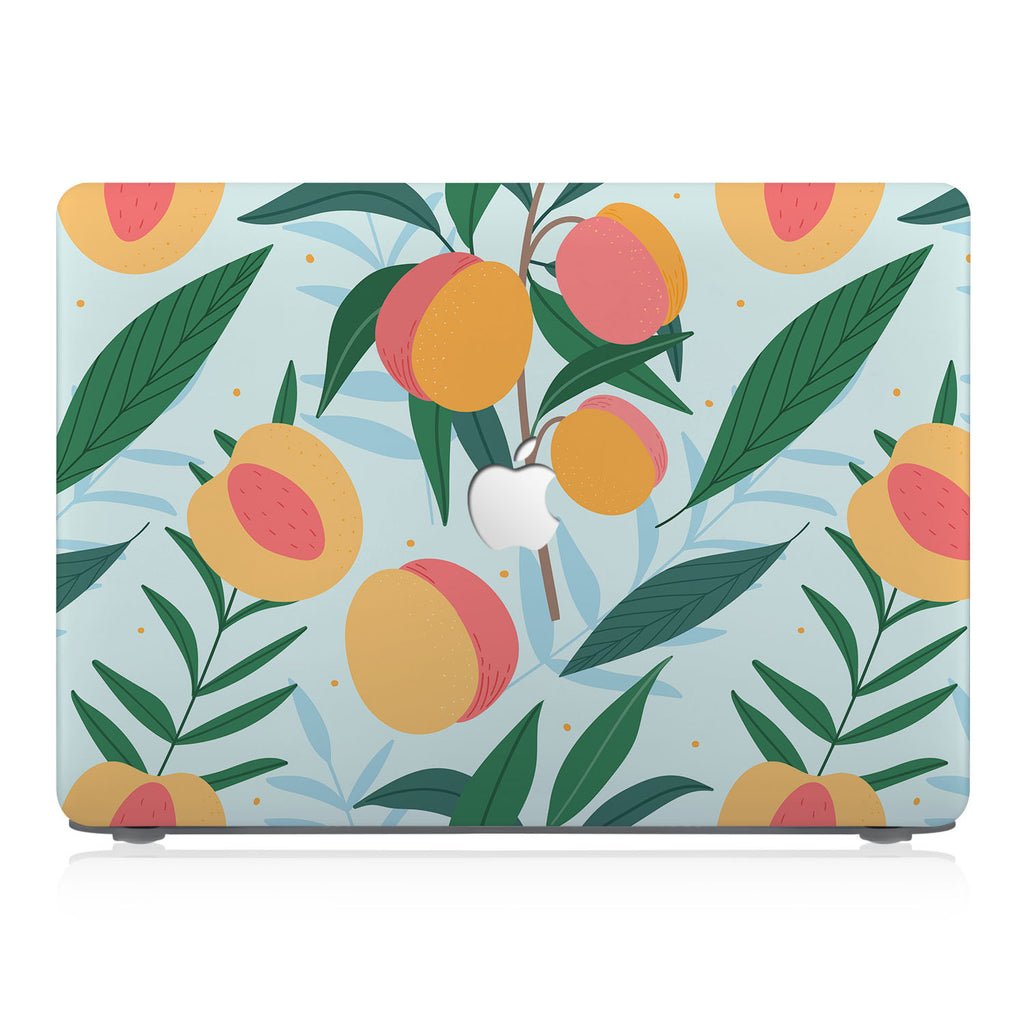 This lightweight, slim hardshell with Tropical Fruits design is easy to install and fits closely to protect against scratches