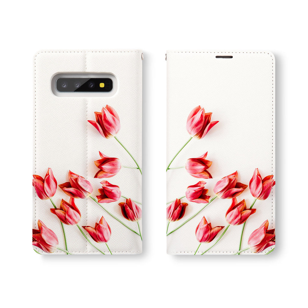 Personalized Samsung Galaxy Wallet Case with FlatFlower desig marries a wallet with an Samsung case, combining two of your must-have items into one brilliant design Wallet Case.