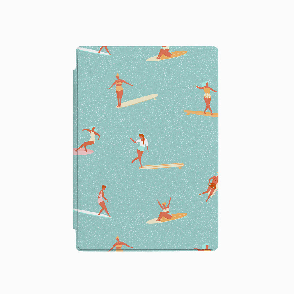 the front side of Personalized Microsoft Surface Pro and Go Case with Summer design