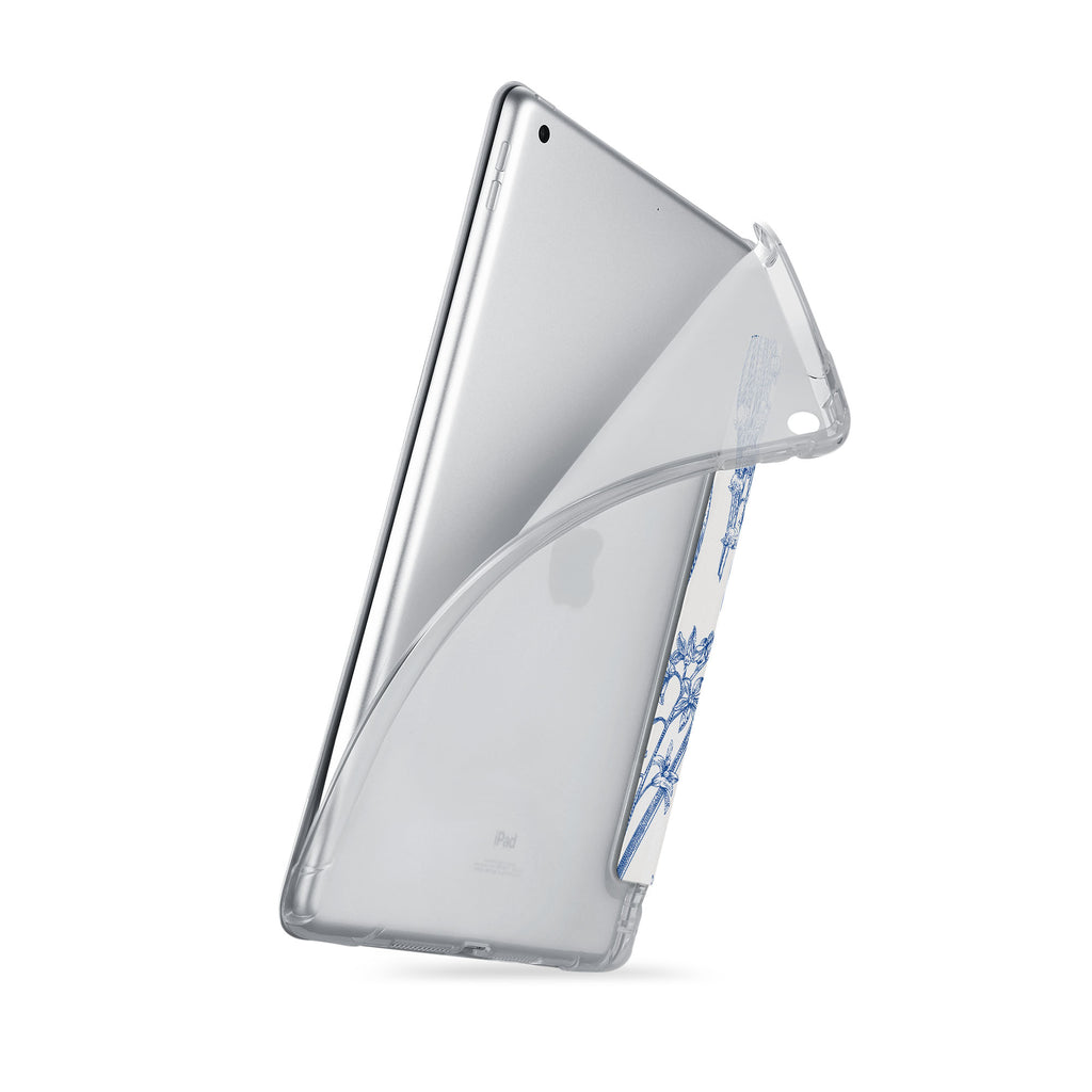 iPad SeeThru Casd with Flower Design