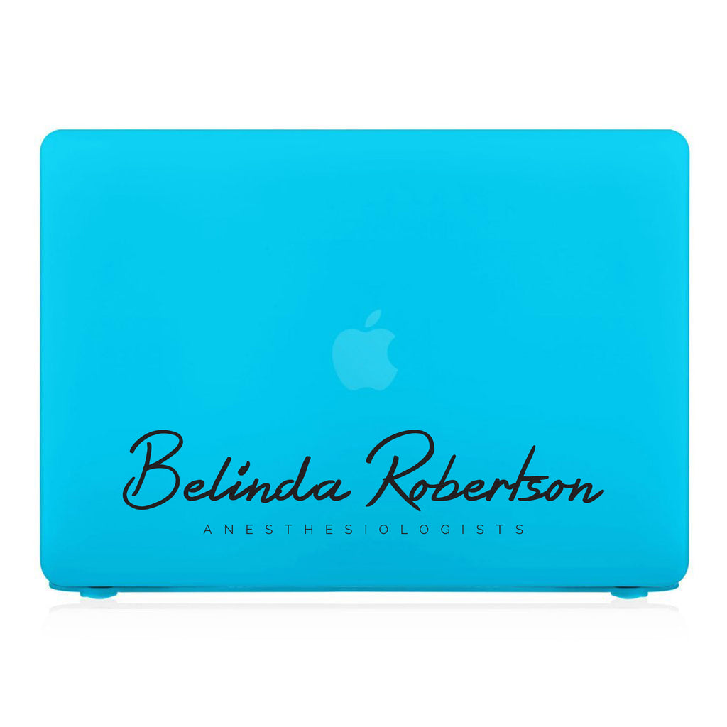MacBook Case - Signature with Occupation 32