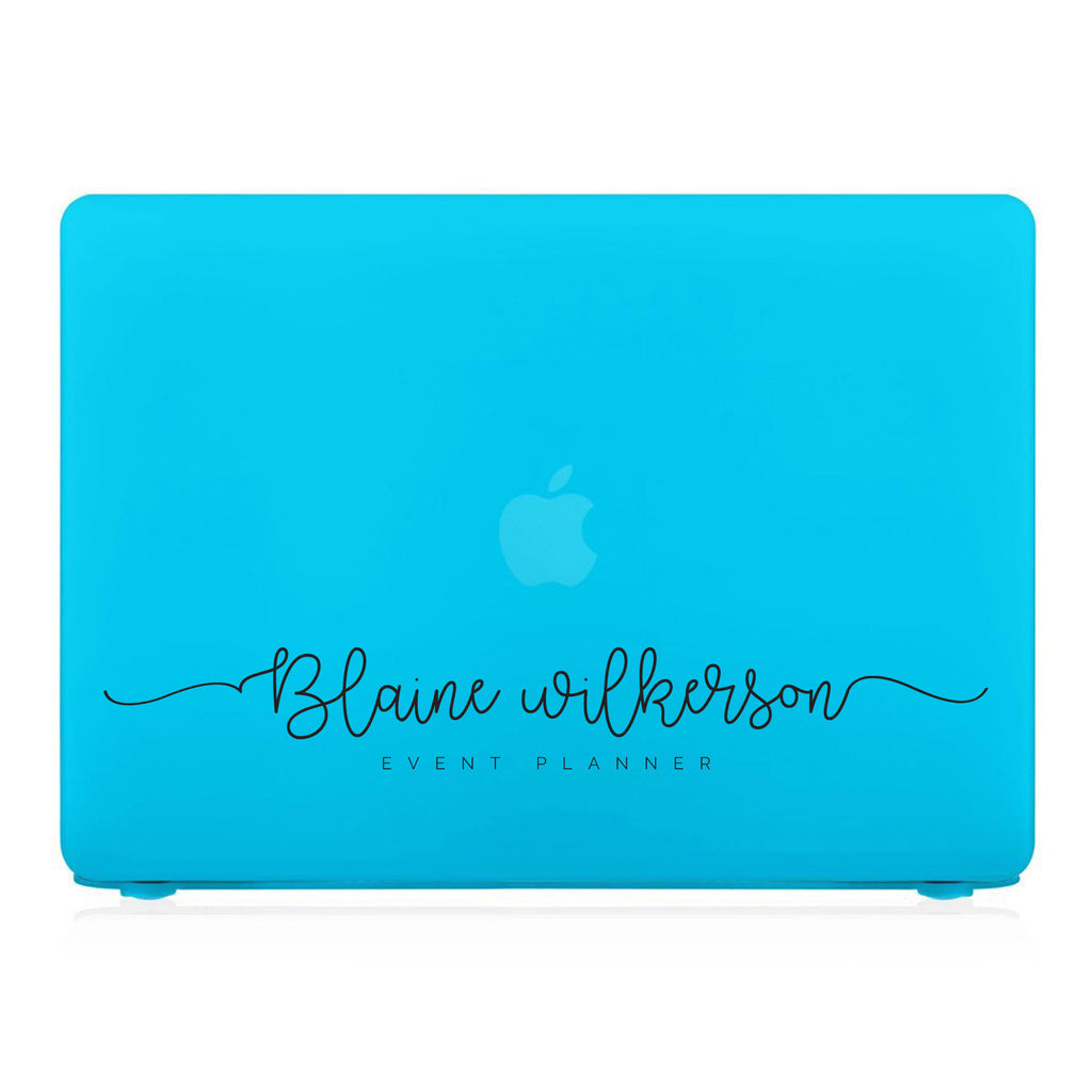 MacBook Case - Signature with Occupation 34