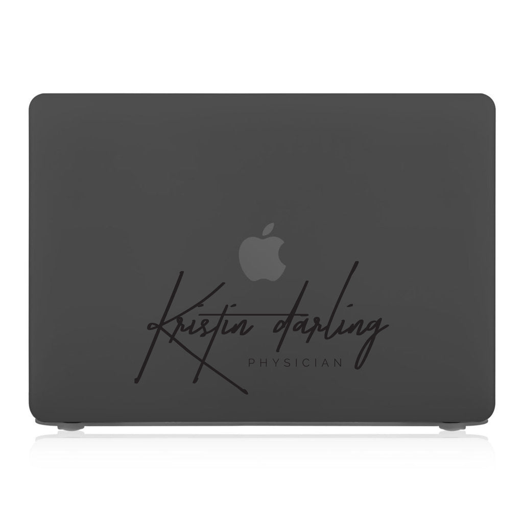 MacBook Case - Signature with Occupation 01