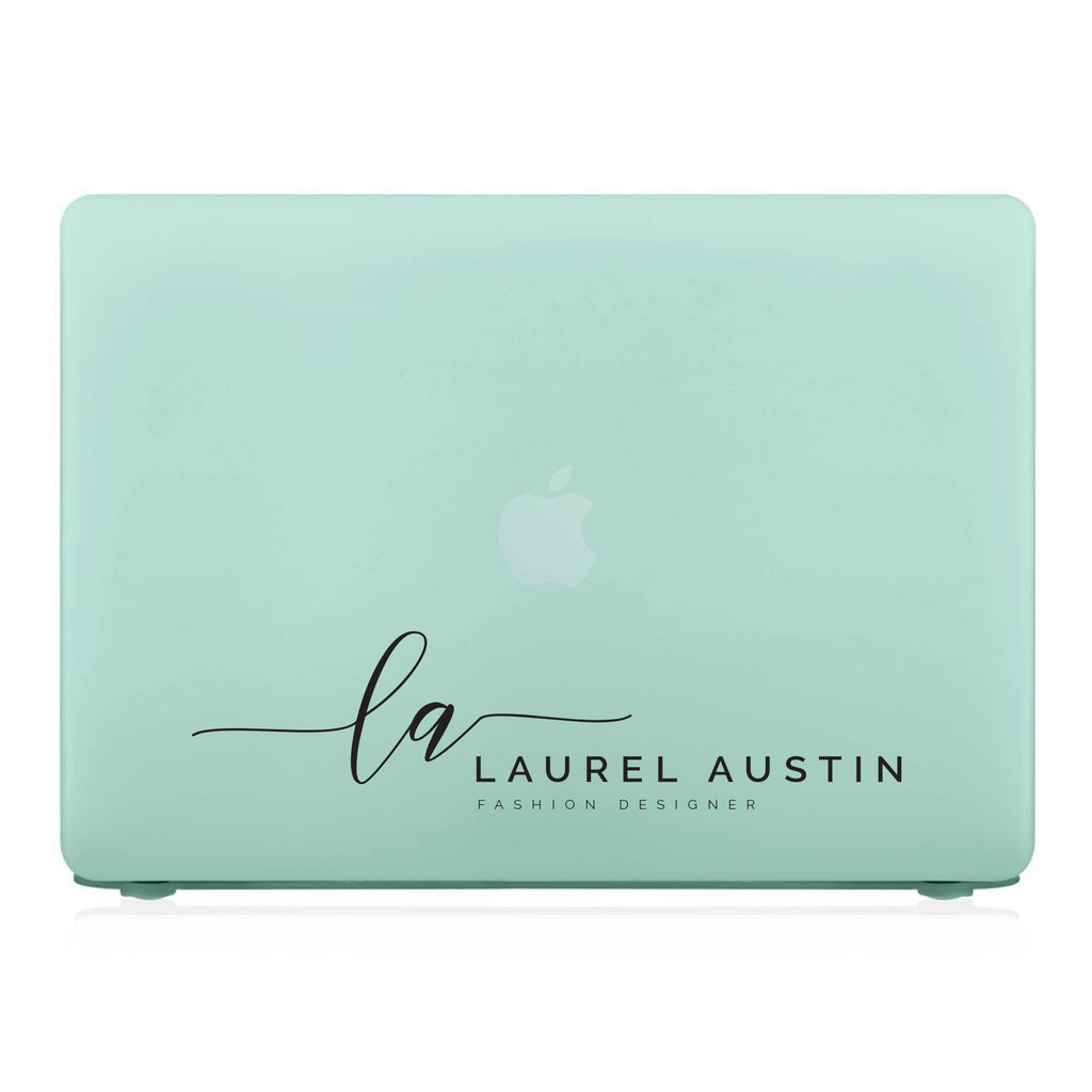 MacBook Case - Signature with Occupation 05