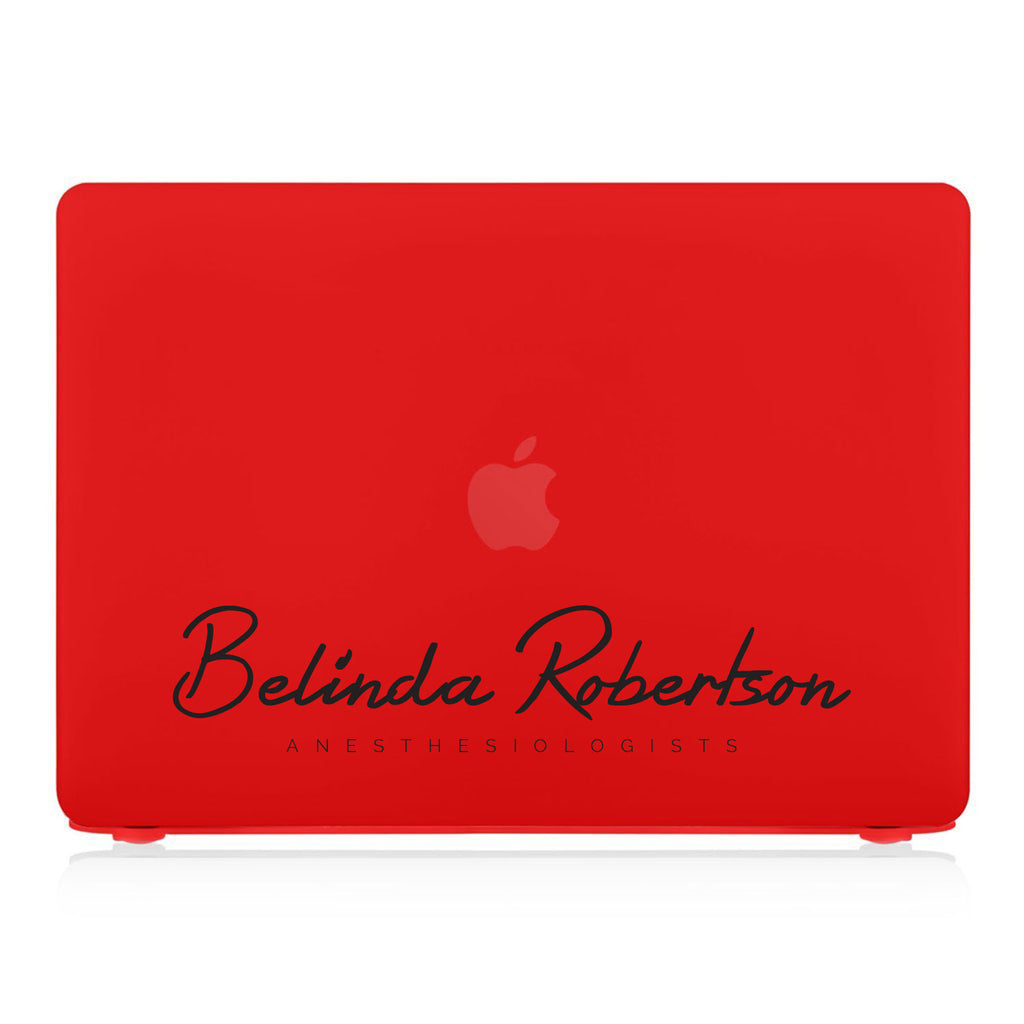 MacBook Case - Signature with Occupation 32