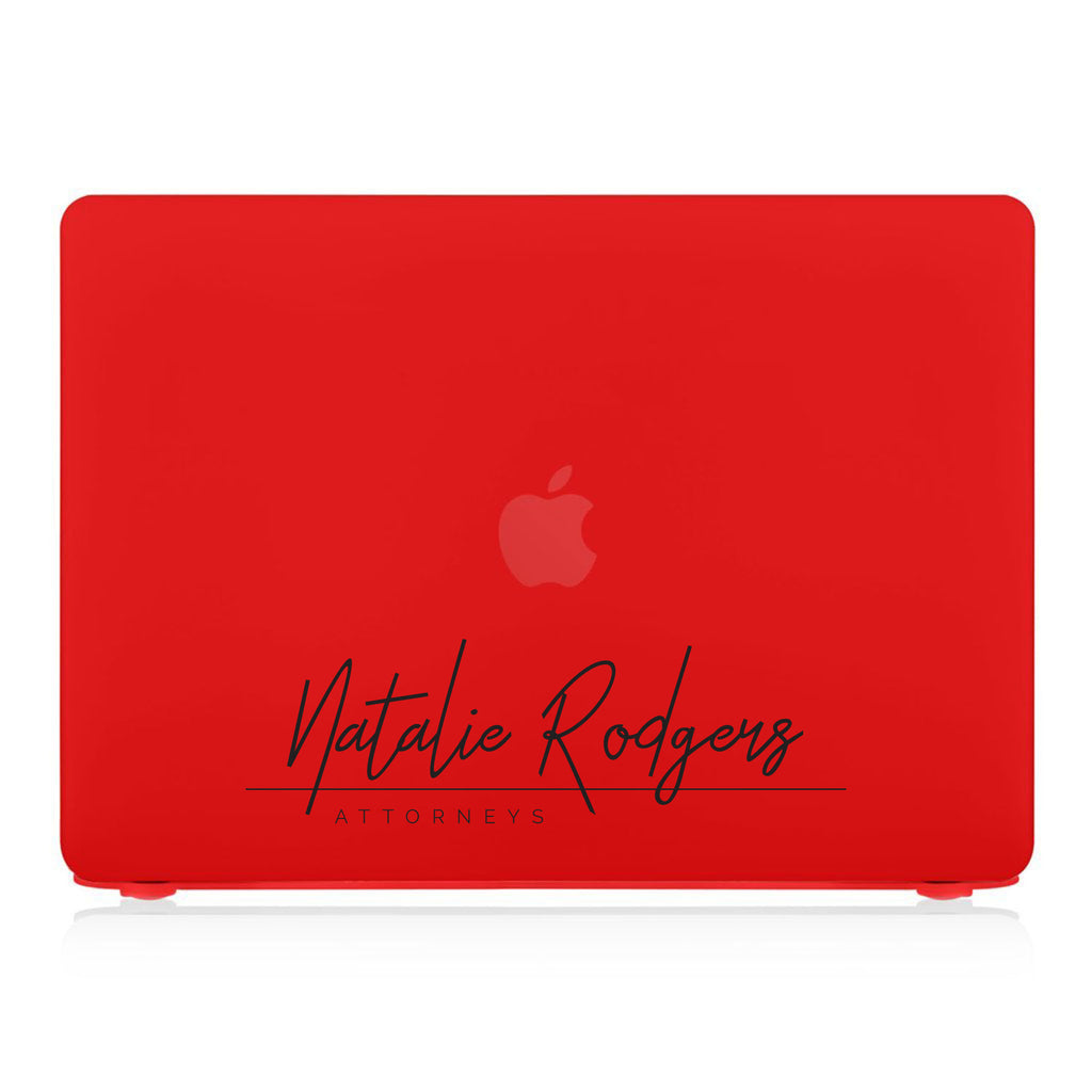 MacBook Case - Signature with Occupation 36
