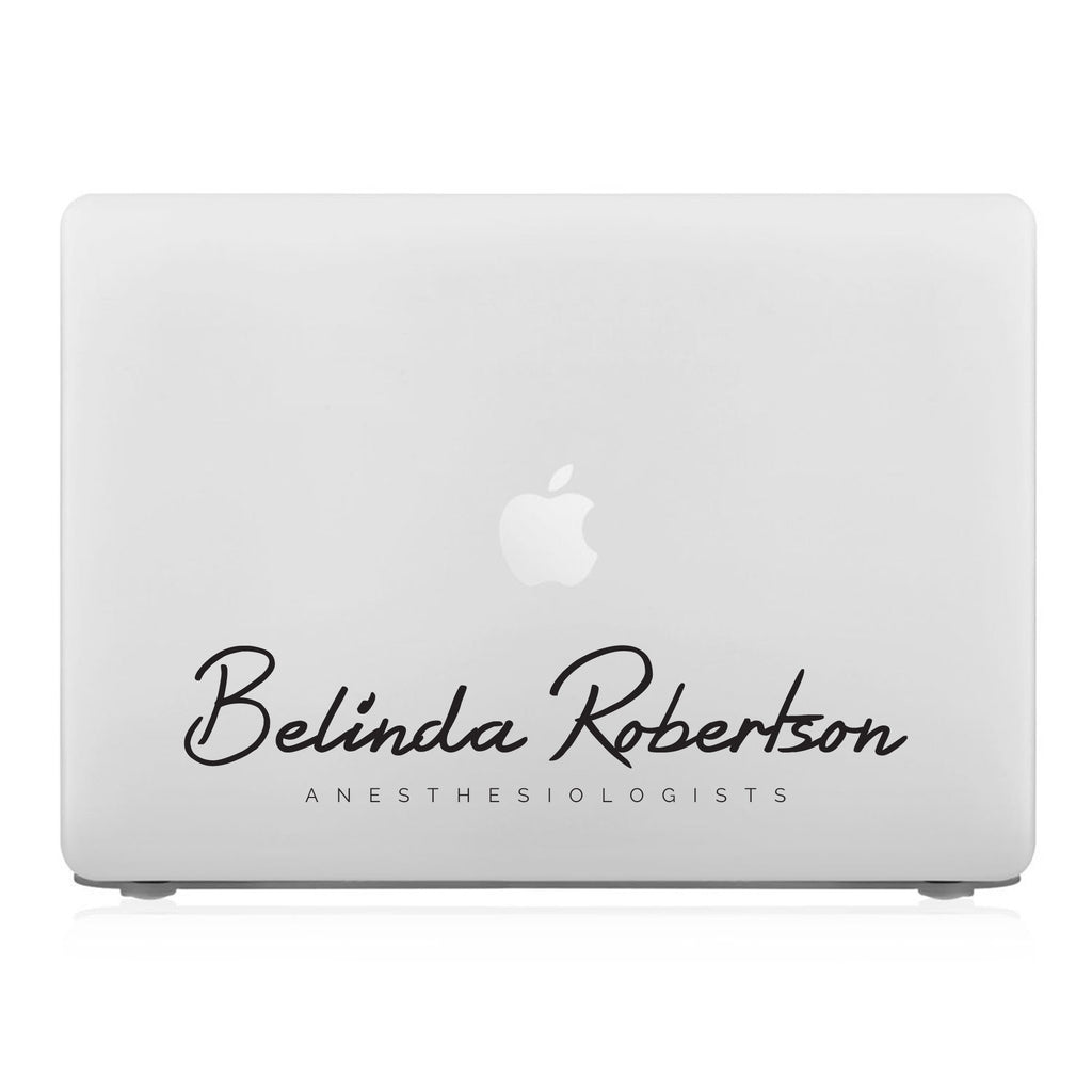 MacBook Case - Signature with Occupation 32