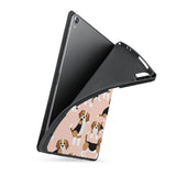 soft tpu back case with personalized iPad case with Lovely Dog design