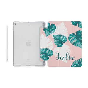 iPad SeeThru Case - Pink Flower 2