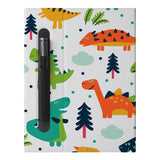 The Personalized VistaCase reMarkable Pen Holder Case with Dinosaur design features a built-in Marker pen holder,