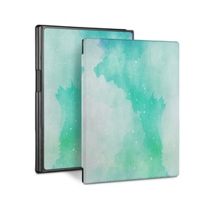 Vista Case reMarkable Folio case with Abstract Watercolor Splash Design perfect fit for easy and comfortable use. Durable & solid frame protecting the reMarkable 2 from drop and bump.