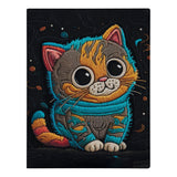 The Personalized VistaCase reMarkable Pen Holder Case is adorned with a vibrant and intricately detailed Cute Cat design