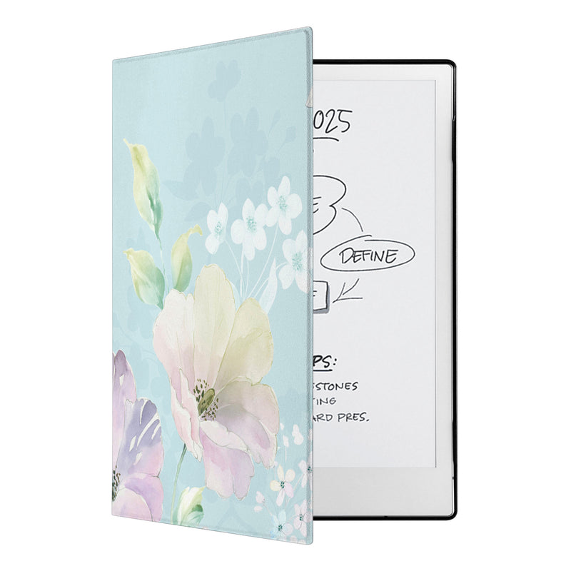 swap - The Personalized VistaCase reMarkable Pen Holder Case is adorned with a vibrant and intricately detailed Paisley design