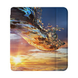 front view of personalized Kobo case with Sea Waves design