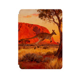 the front side of Personalized Microsoft Surface Pro and Go Case with Australia Oil Painting design