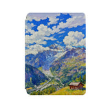 the front side of Personalized Microsoft Surface Pro and Go Case with France Famous Attractions design