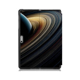the back side of Personalized Microsoft Surface Pro and Go Case with Universe design