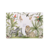 Add your name, company name, signature to this Front Personalized microsoft surface laptop Case Rainforest Animals design