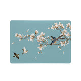 Add your name, company name, signature to this Front Personalized microsoft surface laptop Case Birds design