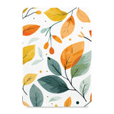 the front view of Personalized Samsung Galaxy Tab Case with Leaves design