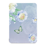 the front view of Personalized Samsung Galaxy Tab Case with Marble design