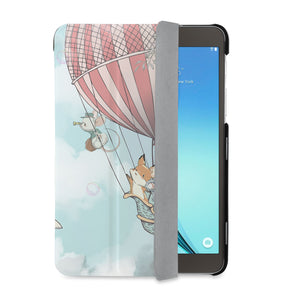 auto on off function of Personalized Samsung Galaxy Tab Case with Forst Animal design - swap