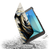 the drop protection feature of Personalized Samsung Galaxy Tab Case with Horses design