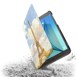 the drop protection feature of Personalized Samsung Galaxy Tab Case with France Famous Attractions design