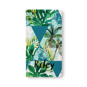 iPhone Wallet - Geometric Flower