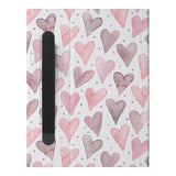 The Personalized VistaCase reMarkable Pen Holder Case with Love design features a built-in Marker pen holder,