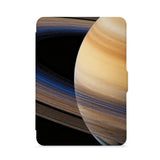 front view of personalized kindle paperwhite case with Universe design
