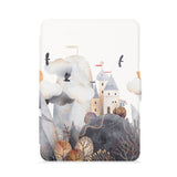 front view of personalized kindle paperwhite case with Fairy Tale design