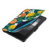 kindle foilo case with Fruits design, Magnetic attachment ensures cover is securely closed