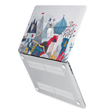 hardshell case with Fairy Tale design has rubberized feet that keeps your MacBook from sliding on smooth surfaces