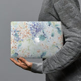 hardshell case with Paisley design combines a sleek hardshell design with vibrant colors for stylish protection against scratches, dents, and bumps for your Macbook