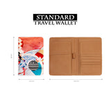 Travel Wallet - Abstract bunnies