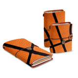 three size of midori style traveler's notebooks with Sport design