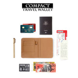 how to use compact size personalized RFID blocking passport travel wallet with Urban Jungle design