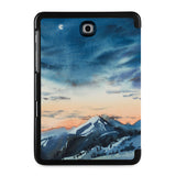 the back view of Personalized Samsung Galaxy Tab Case with Landscape design