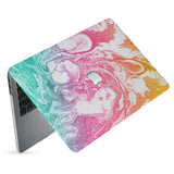 hardshell case with Abstract Oil Painting design has matte finish resists scratches