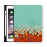 frontview of personalized iPad folio case with 1 design