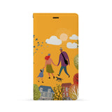 Front Side of Personalized Huawei Wallet Case with 8 design