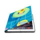 Auto wake and sleep function of the personalized iPad folio case with Beach design 