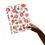 Designed to be the lightest weight of  personalized iPad folio case with Rose design